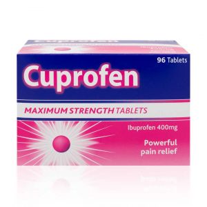 Cuprofen Maximum Strength 400mg - 96 Tablets
