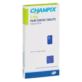 Champix medication to help quit smoking